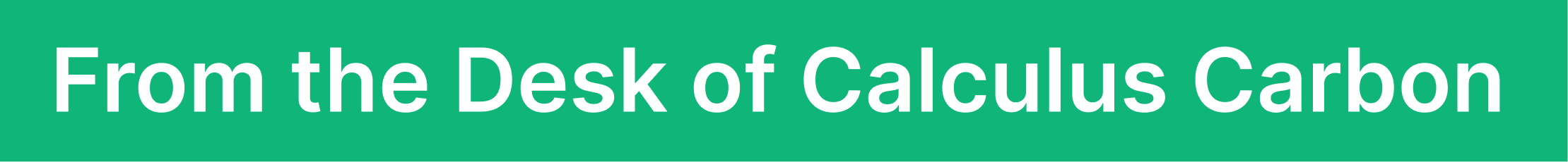 Carbon Quantified Edition XXXII: Changing Dynamics of VCM & May 2024 Update