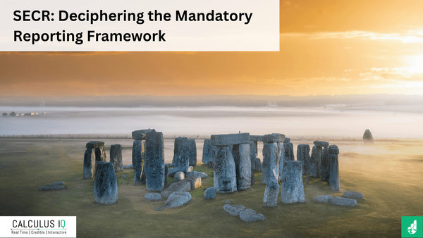 Streamlined Energy and Carbon Reporting (SECR): Deciphering the Mandatory Reporting Framework