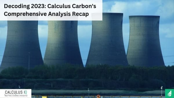 Decoding 2023: Calculus Carbon's Comprehensive Analysis Recap